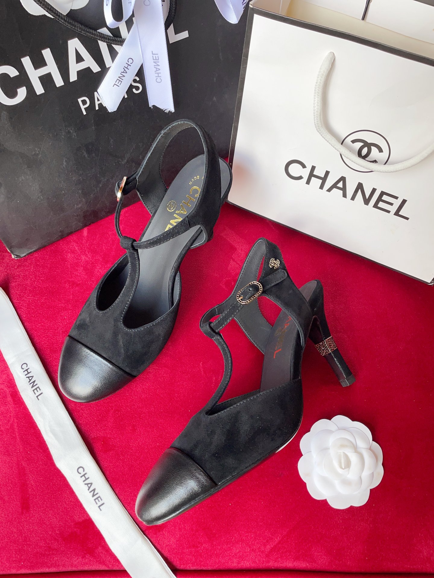 Ch**el Pumps Black For Women