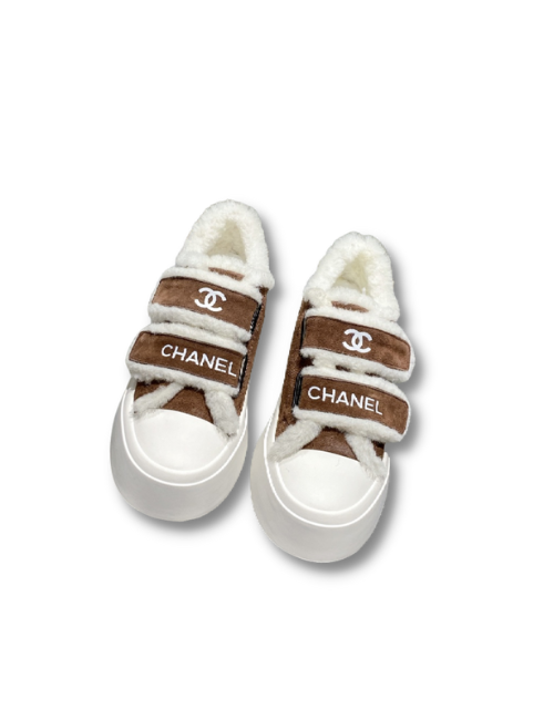 Ch**el Sneakers Brown For Women