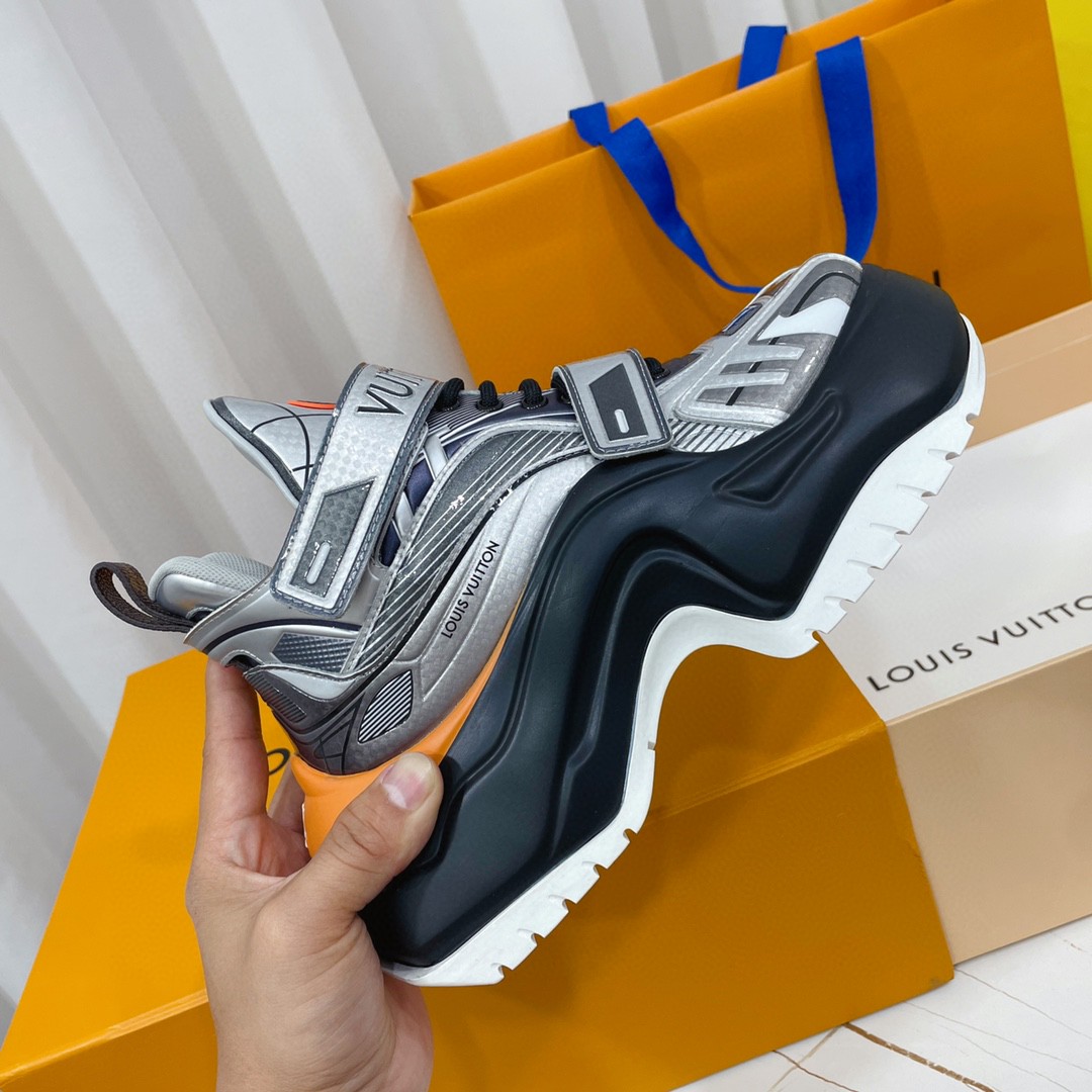 L0vis Vvtt0n LV Archlight 2.0 Platform Sneaker Silver For Women 1AB13N