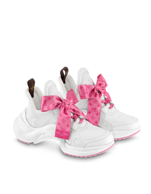 LV Archlight Sneaker Pink For Women 2in/5cm 1AB42L