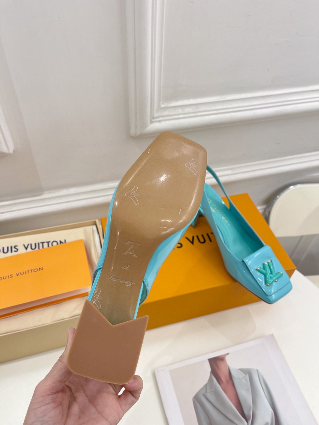 L0vis Vvtt0n Shake Slingback Pump Jade Green For Women 1AB0VF