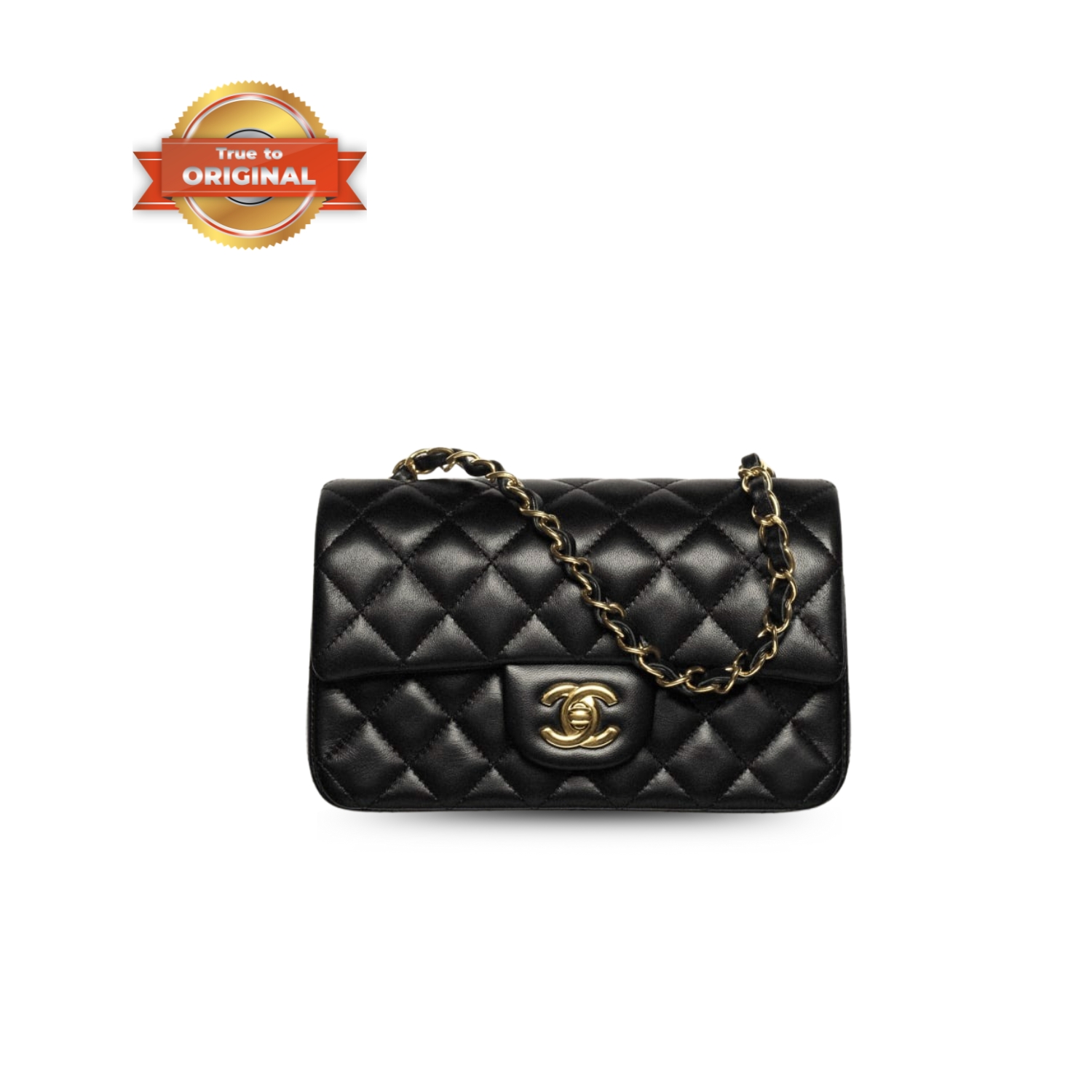 [True-to-ORIGINAL] Ch**el Mini Classic Handbag Black For Women 7.8in/20cm A69900 Y04059 94305