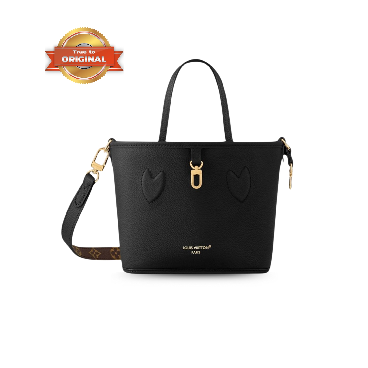[True-to-ORIGINAL] L0vis Vvtt0n Neverfull Bandoulière Inside Out BB Black For Women 24cm/9.4in M12099