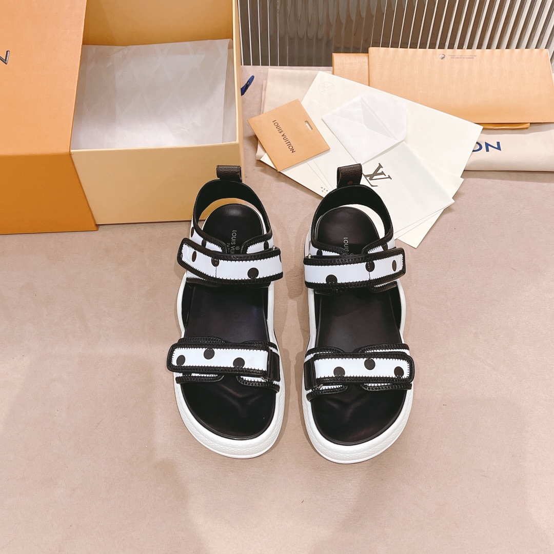 L0vis Vvtt0n Women’s LV Archlight Flat Sandal White For Women LV