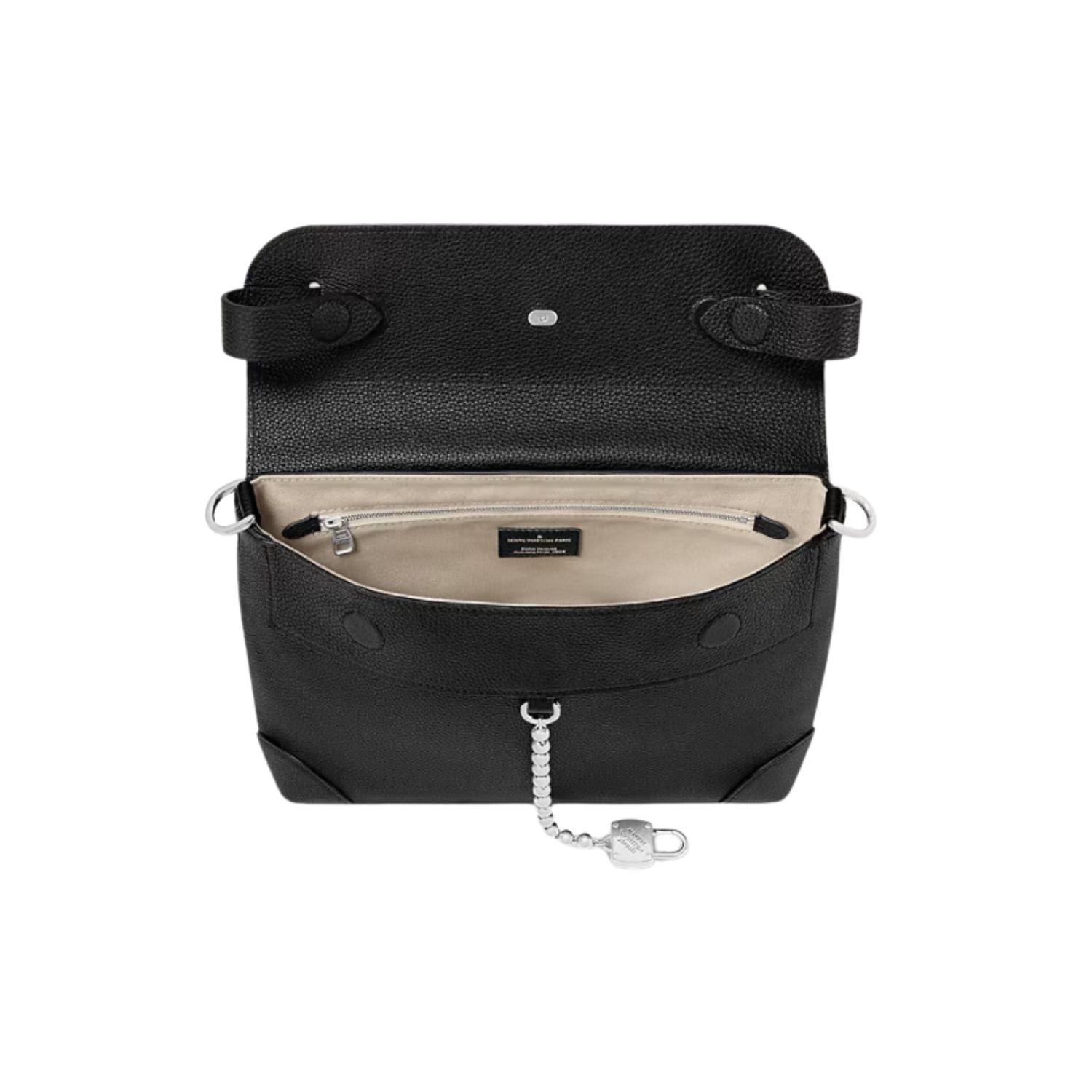 L0vis Vvtt0n Steamer Crossbody Black For Men 30cm/12in – M11607