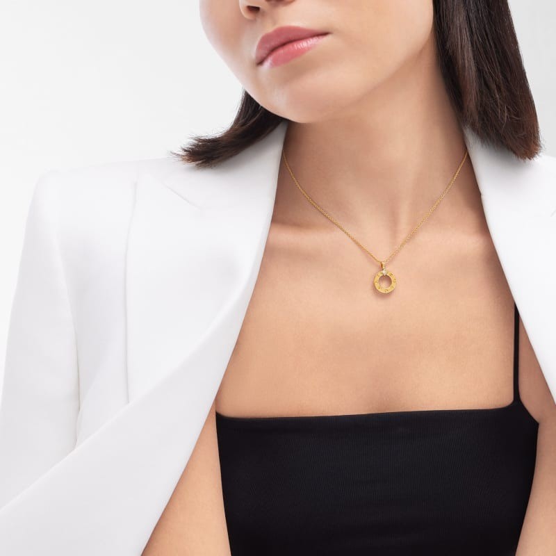 Bv1g*ai Necklace Yellow Gold For Women 361078