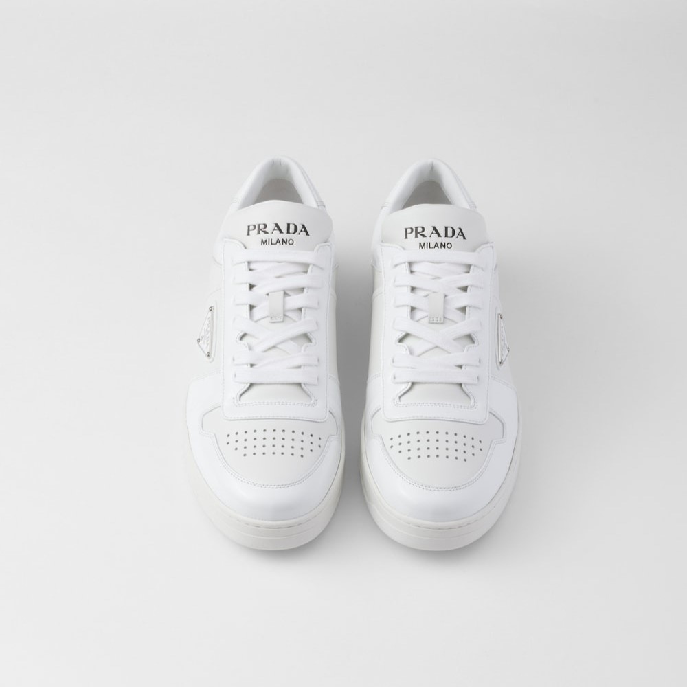 Pra*a Downtown Leather Sneakers White For Men 2EE364_3LQB_F0009_F_D001