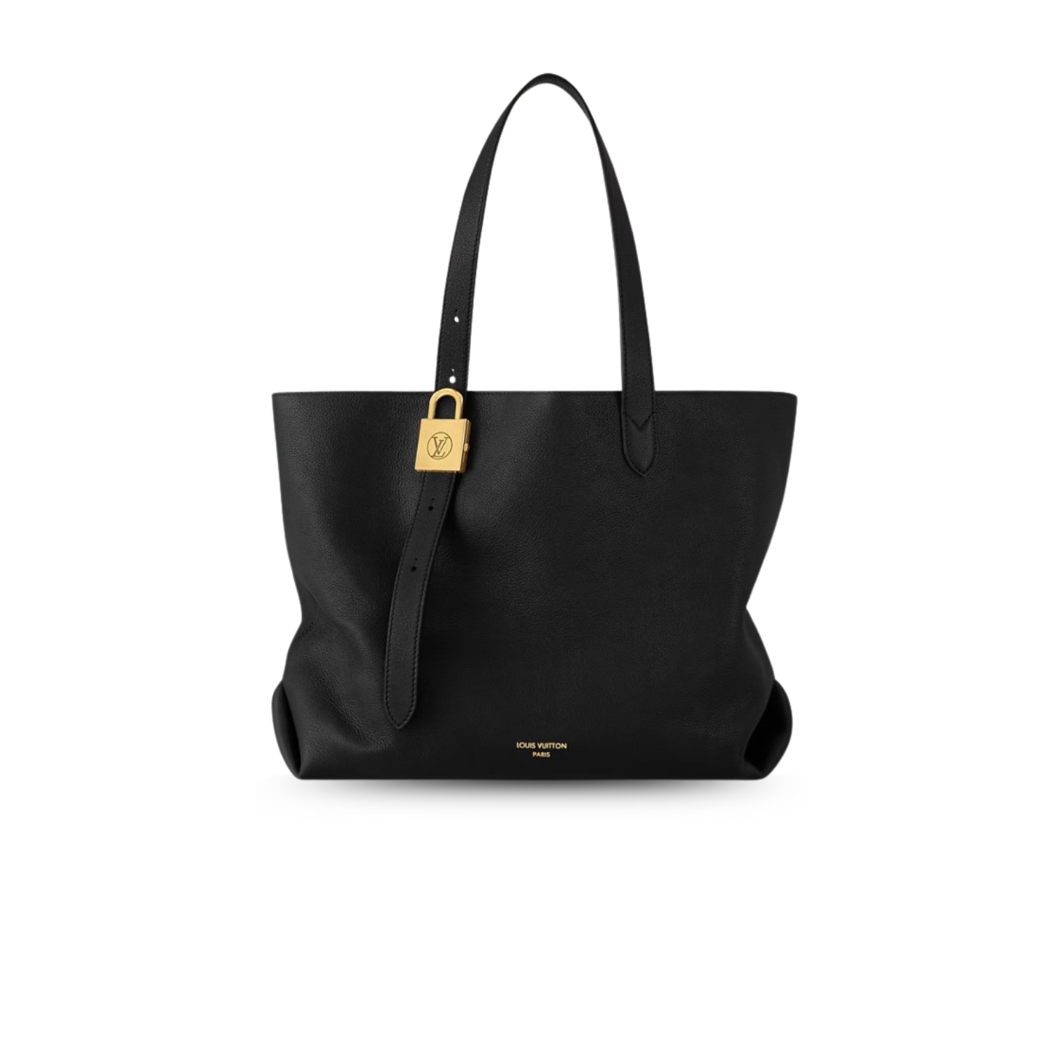 L0vis Vvtt0n Low Key Cabas MM Bag Black For Women 18.5in/47cm M25341