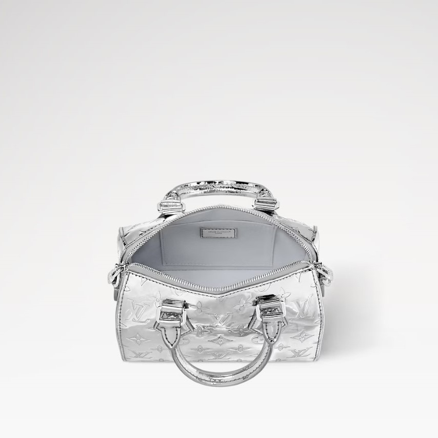 L0vis Vvtt0n Speedy Bandoulière 20 Handbag Silver For Women 8.1in/20cm M11987