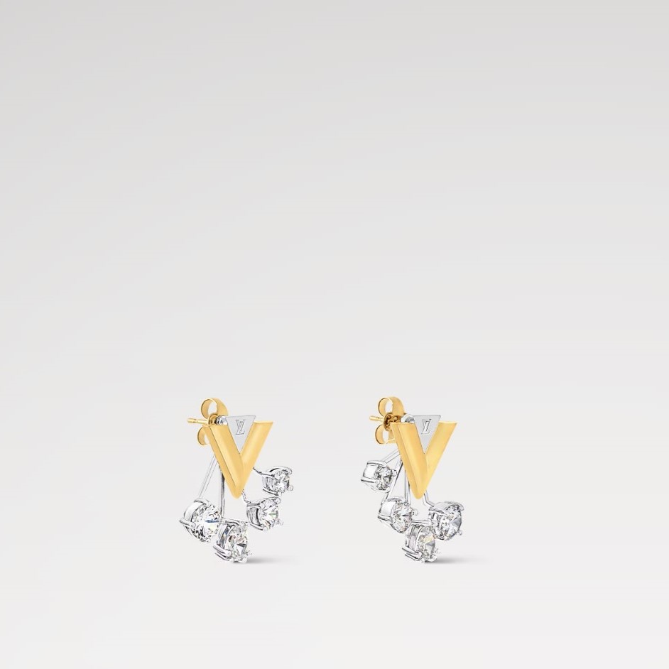 L0vis Vvtt0n V for Vvtt0n Earrings Golden For Women M02260