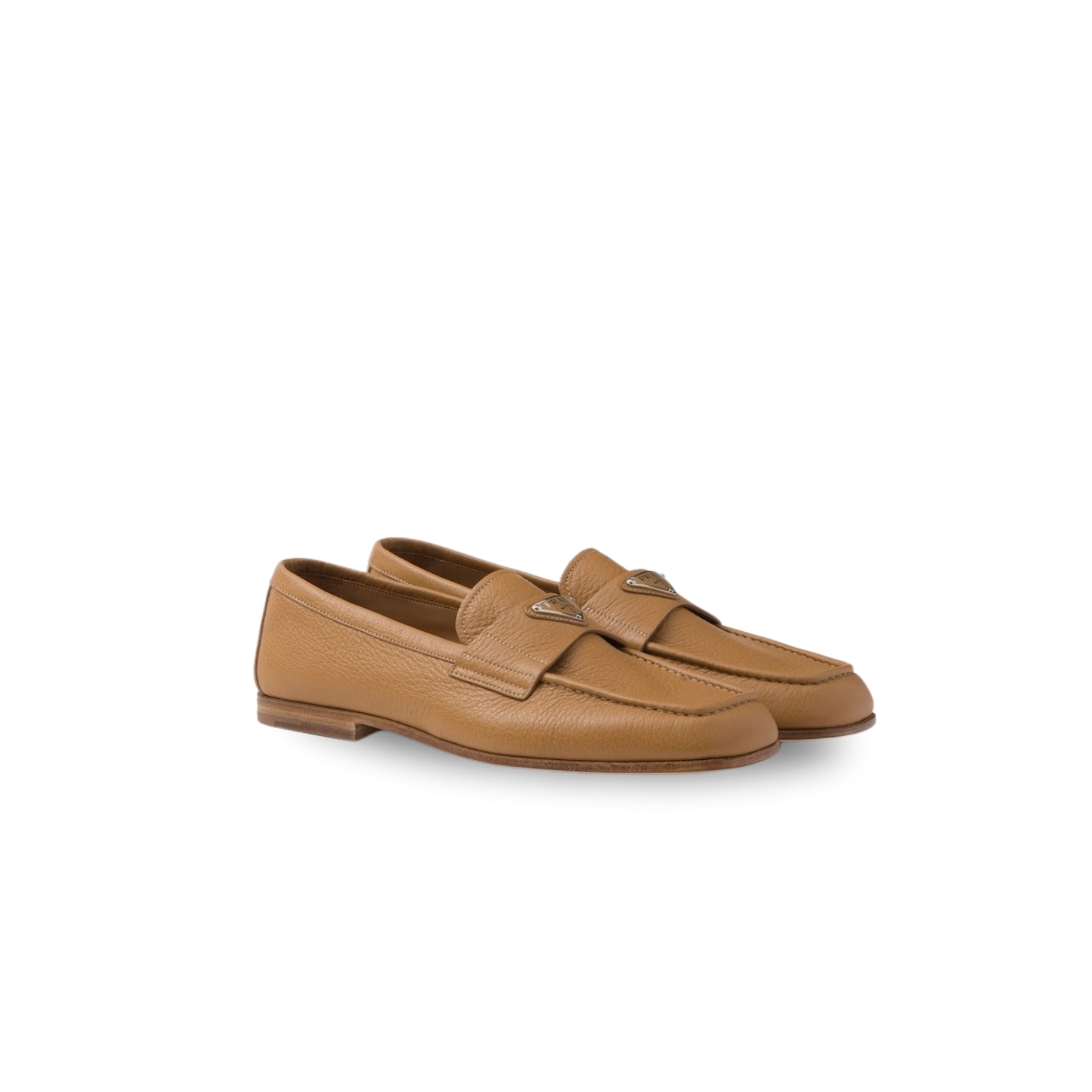 Pra*a Leather Loafers Natural For Men 2DB213_013_F0018_F_C000