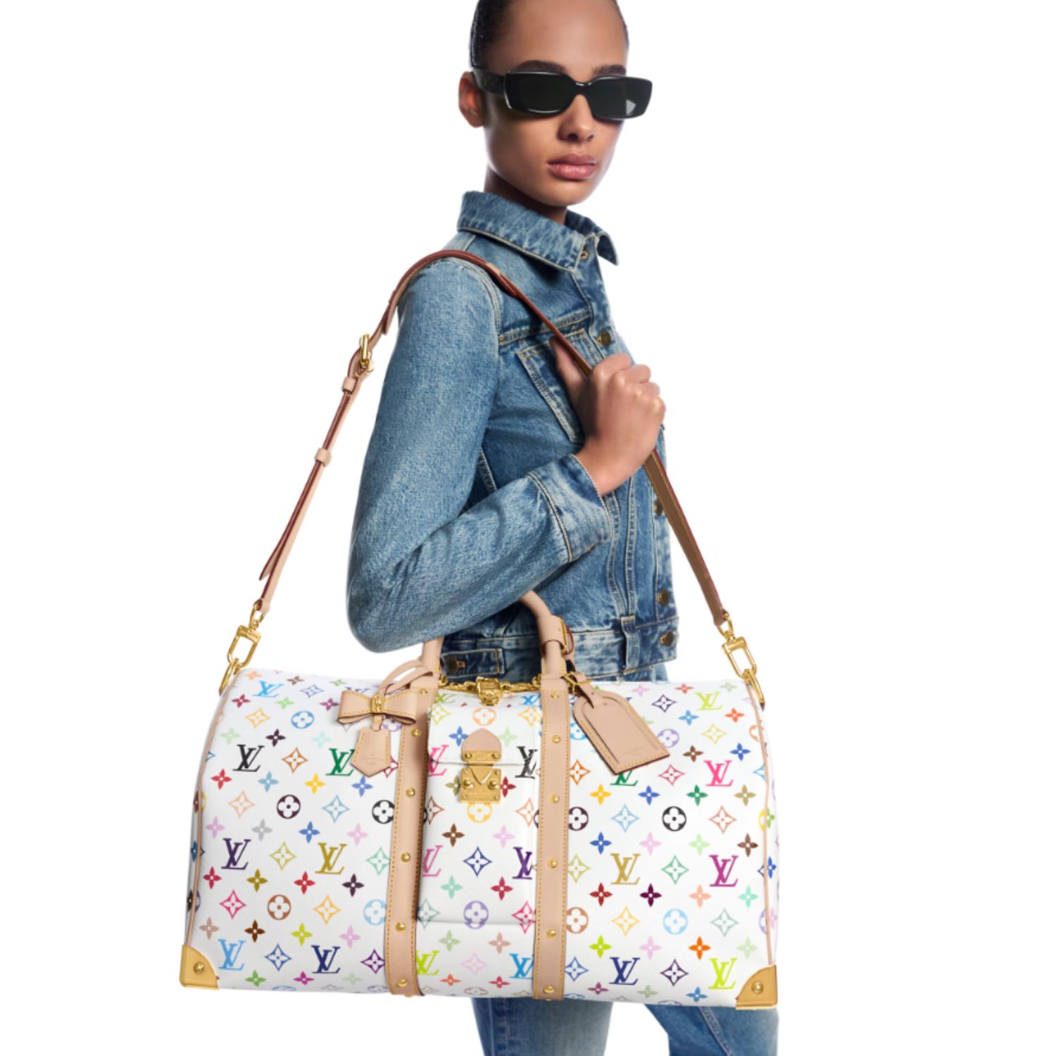 L0vis Vvtt0n LV x TM Keepall Bandoulière 45 Bag 45cm/18in – M13742