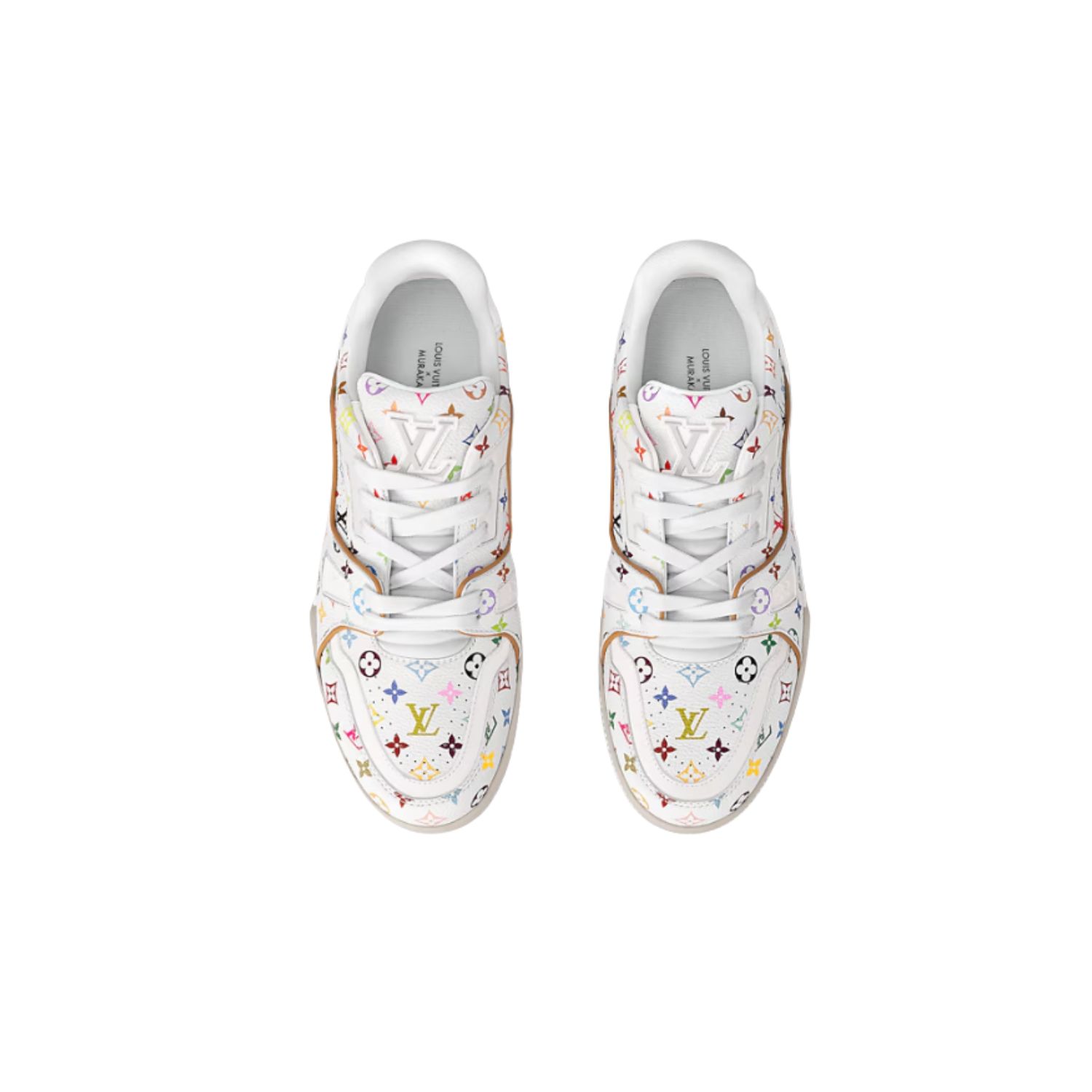 L0vis Vvtt0n LV x TM LV Trainer Sneaker Multicolored Blanc For Women – 1AGZDN