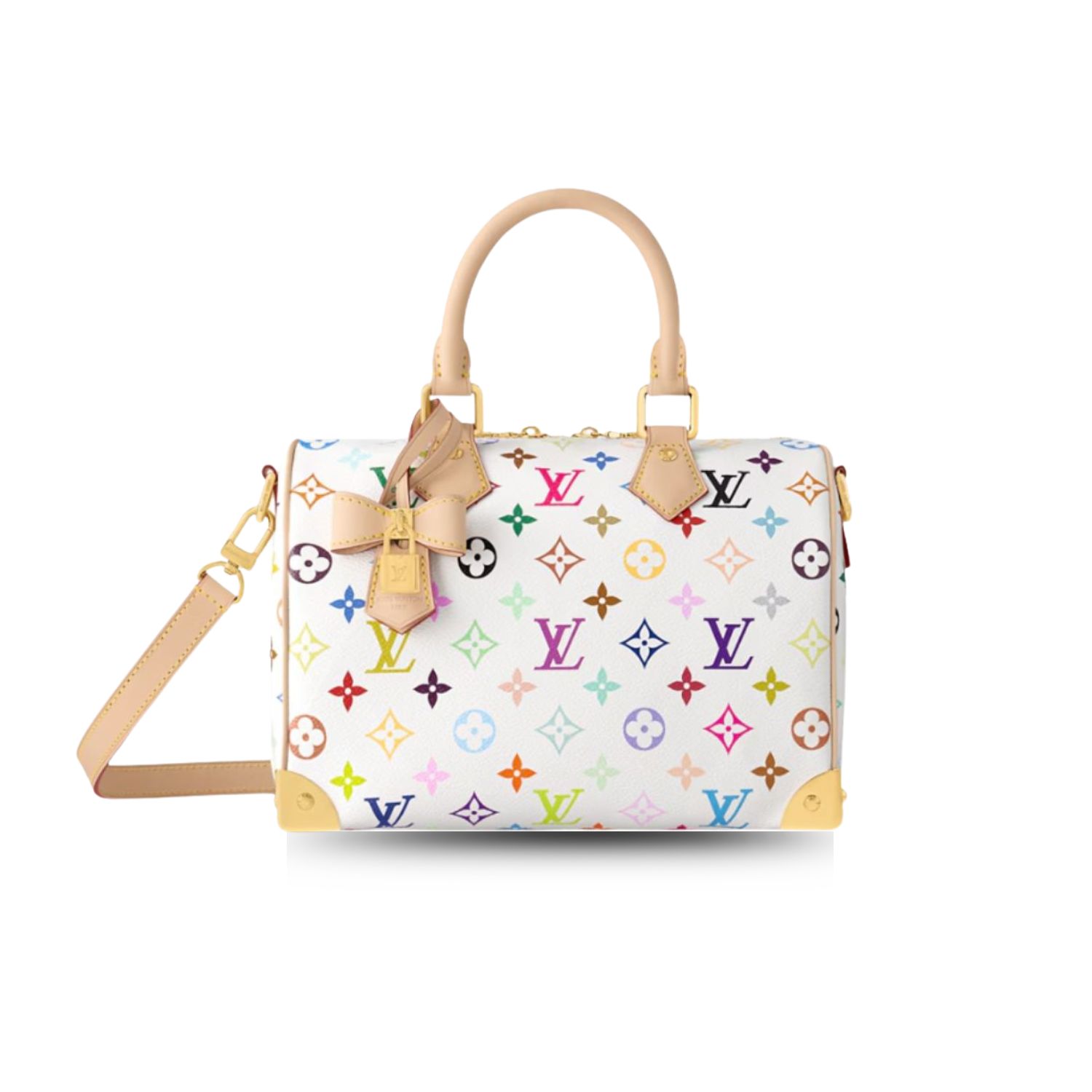 L0vis Vvtt0n  LV x TM Speedy Bandoulière 25 Multicolored Bag For Women 25cm/9.8in – M13085