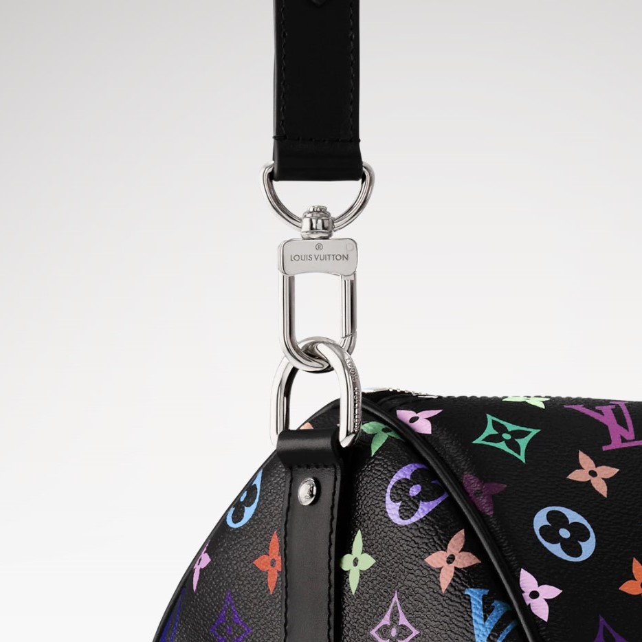 L0vis Vvtt0n LV x TM Keepall Bandoulière 50 Multicolore Black 19.7in/50cm M13745