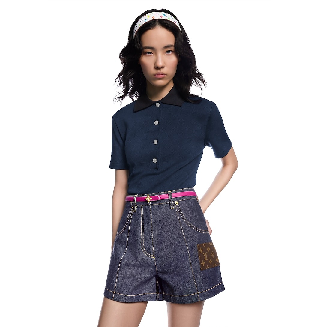 L0vis Vvtt0n LV x TM Mini Flowergram 15mm Reversible Belt White For Women M8992U