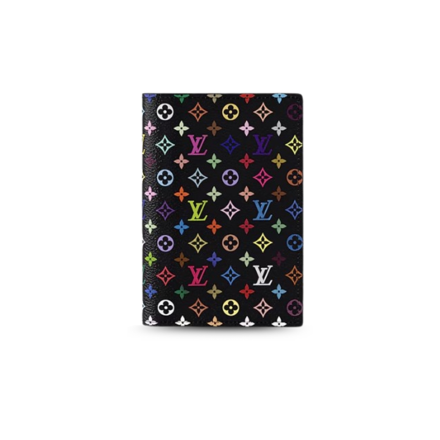 L0vis Vvtt0n LV x TM Passport Cover Multicolore Noir For Women 5.5in/14cm M13414