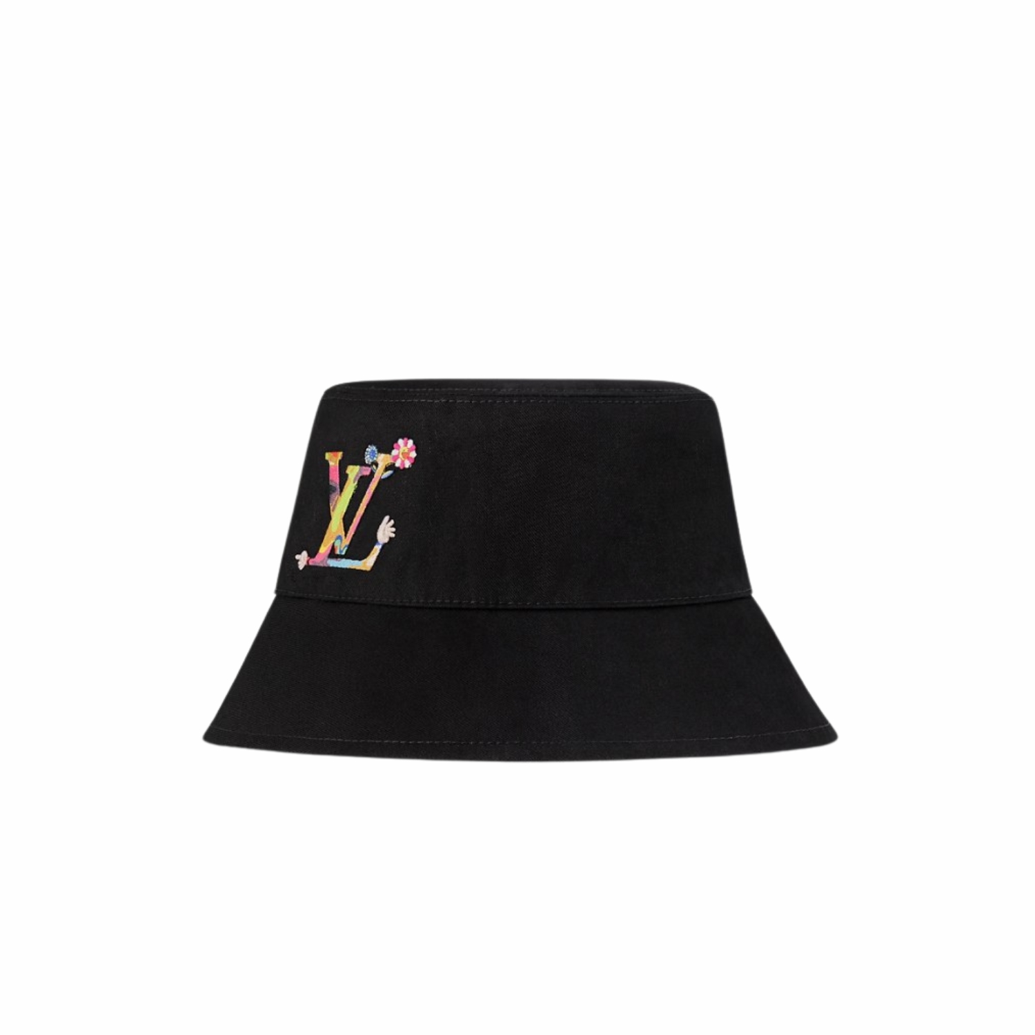 L0vis Vvtt0n LV x TM Reversible S*perflat Bucket Hat Black For Women M7985S