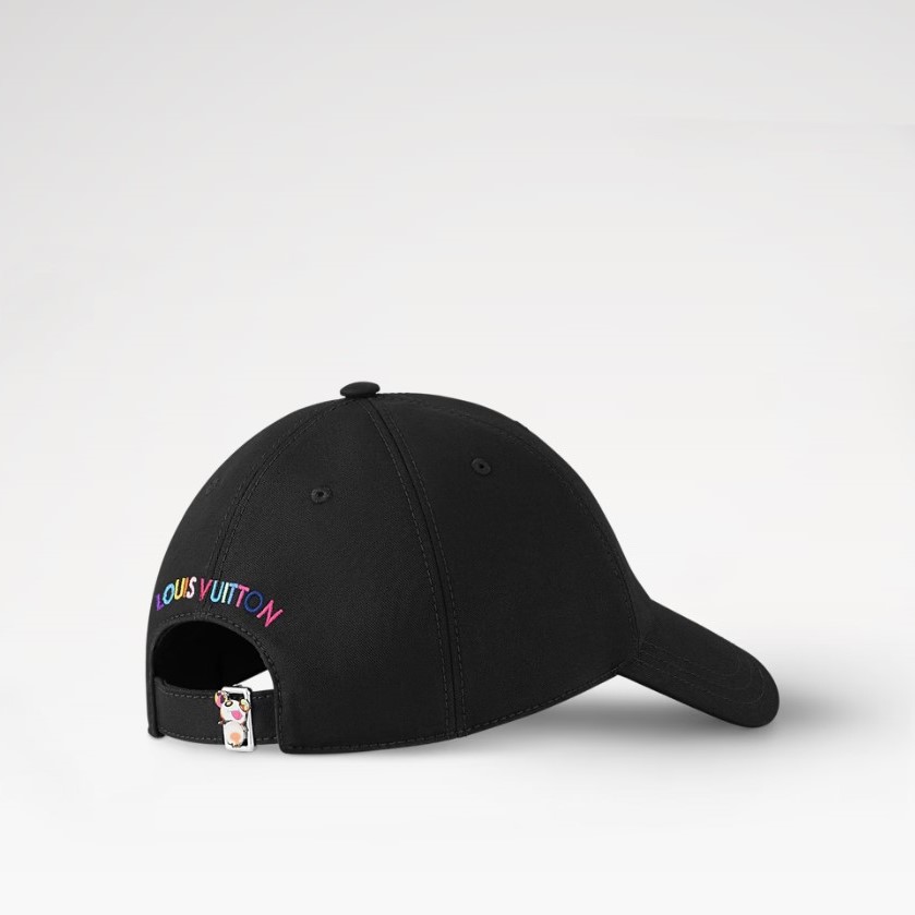 L0vis Vvtt0n LV x TM S*perflat Cap Black For Women M5000M