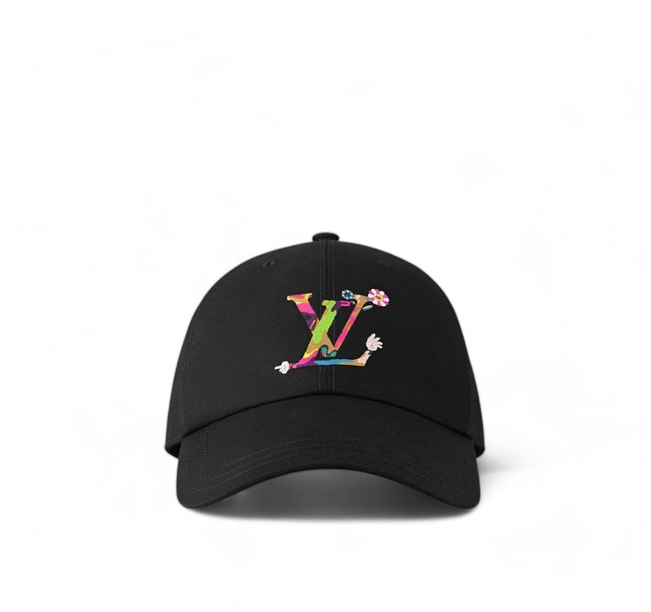 L0vis Vvtt0n LV x TM S*perflat Cap Black For Women M5000M