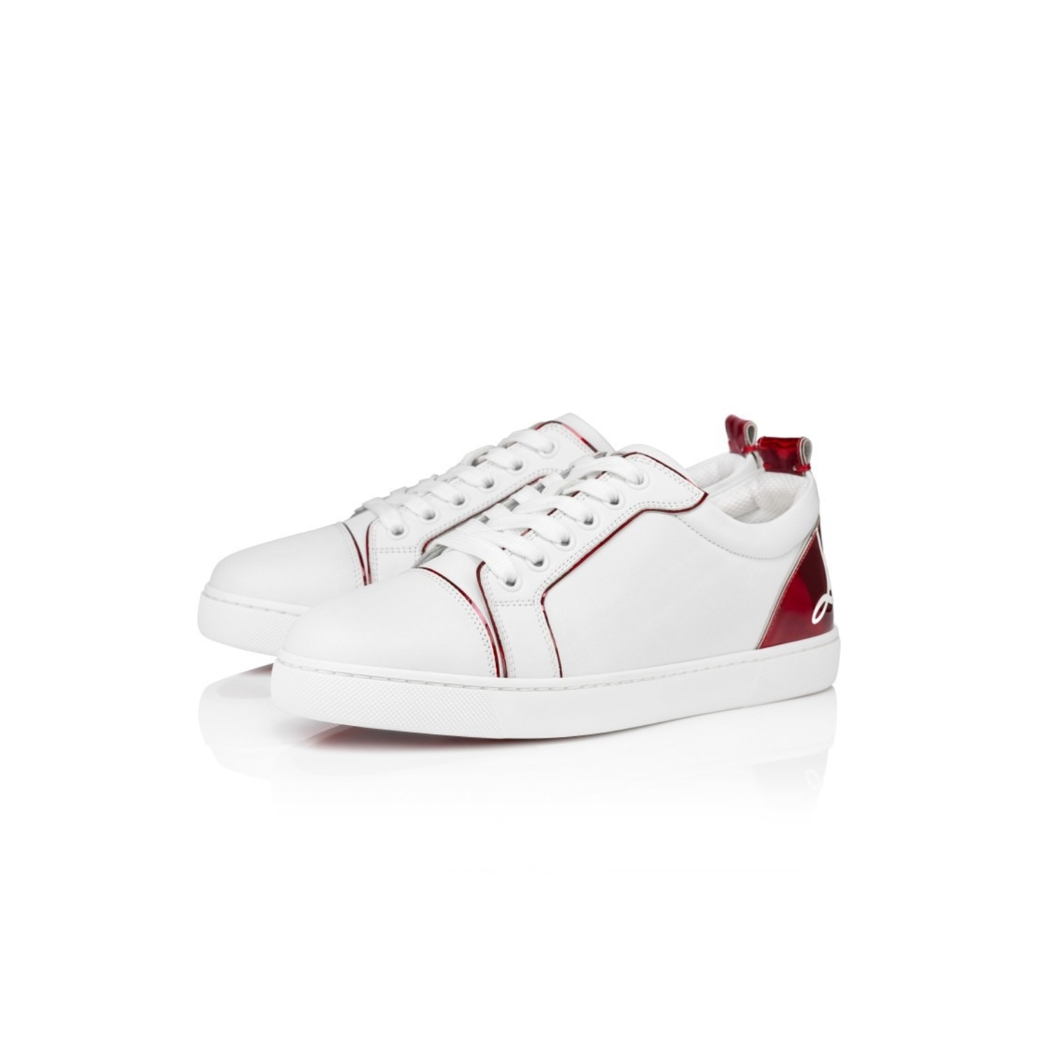 Chr1st1an Louboutin Fun L0vise Junior Sneakers White For Women 1250319J679
