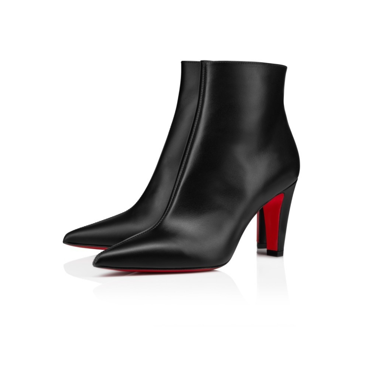Chr1st1an Louboutin Vibella Booty Boots Black For Women 85mm 1250542BK01