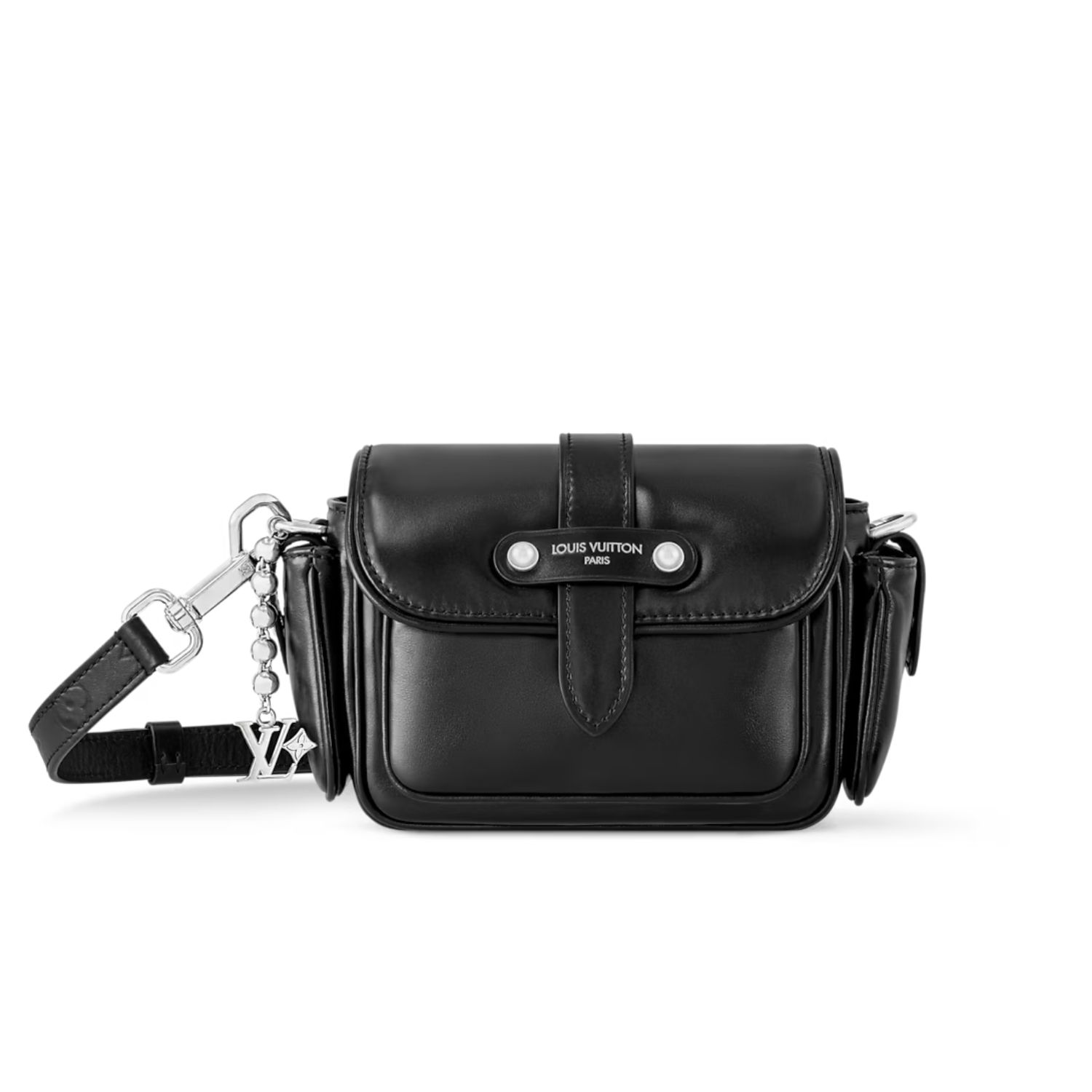 L0vis Vvtt0n Cargo Wearable Wallet Black For Men 23cm/9.1in – M13989