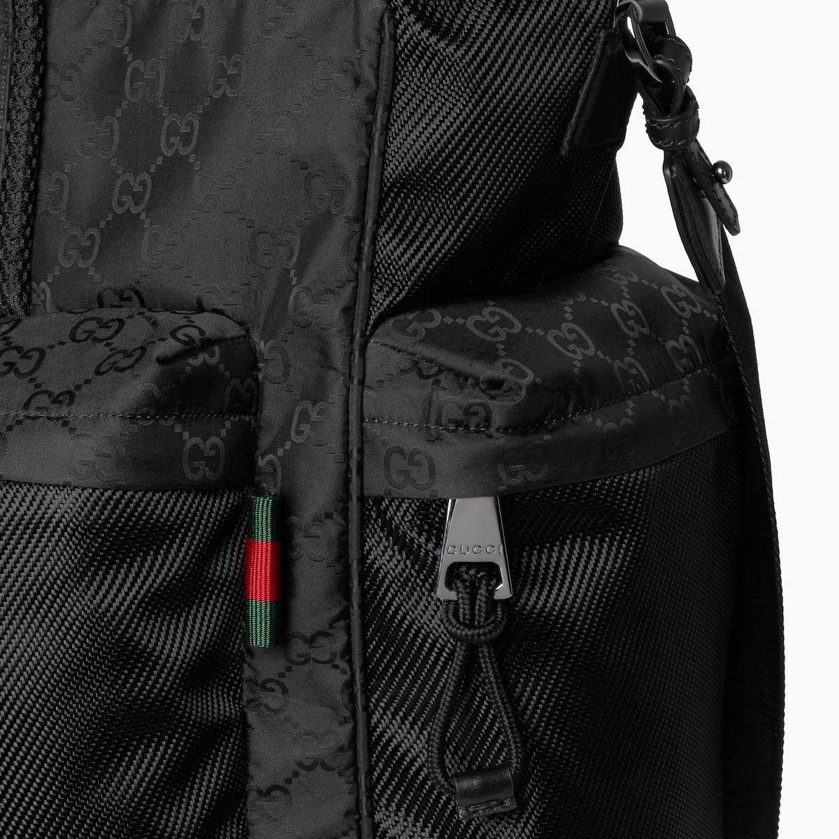 Gvc*1 Large GG Tote Bag Black For Men 15in/38cm 818962 FAEEE 1062