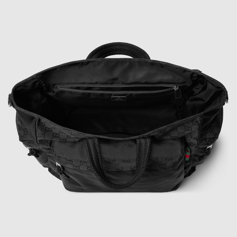 Gvc*1 Large GG Tote Bag Black For Men 15in/38cm 818962 FAEEE 1062