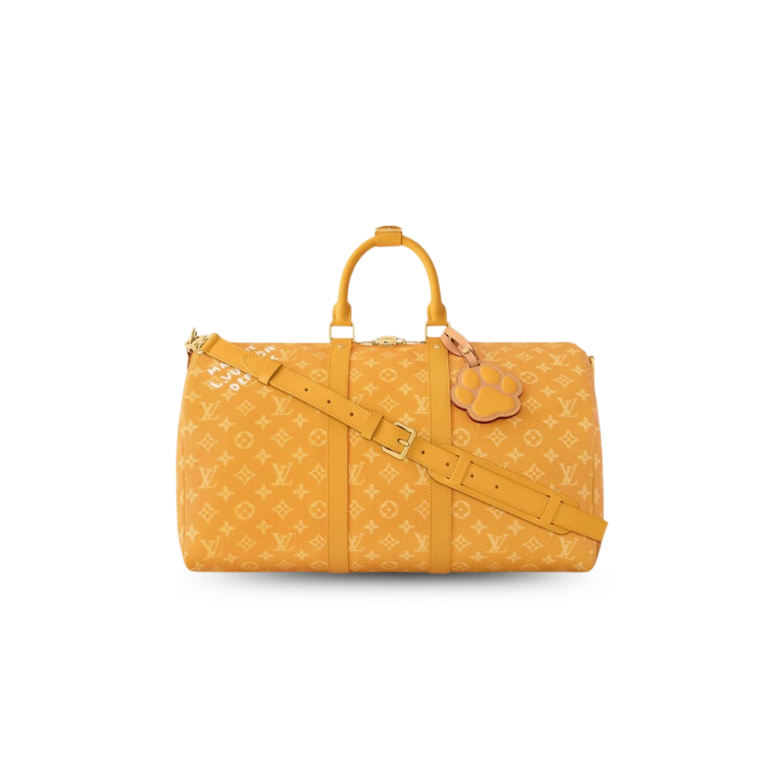 L0vis Vvtt0n Keepall Bandoulière 45 Yellow 17.7in/45cm M12880