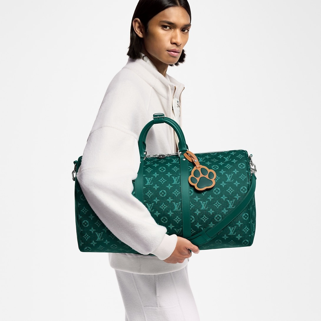 L0vis Vvtt0n Keepall Bandoulière 50 Green 19.7in/50cm M12687