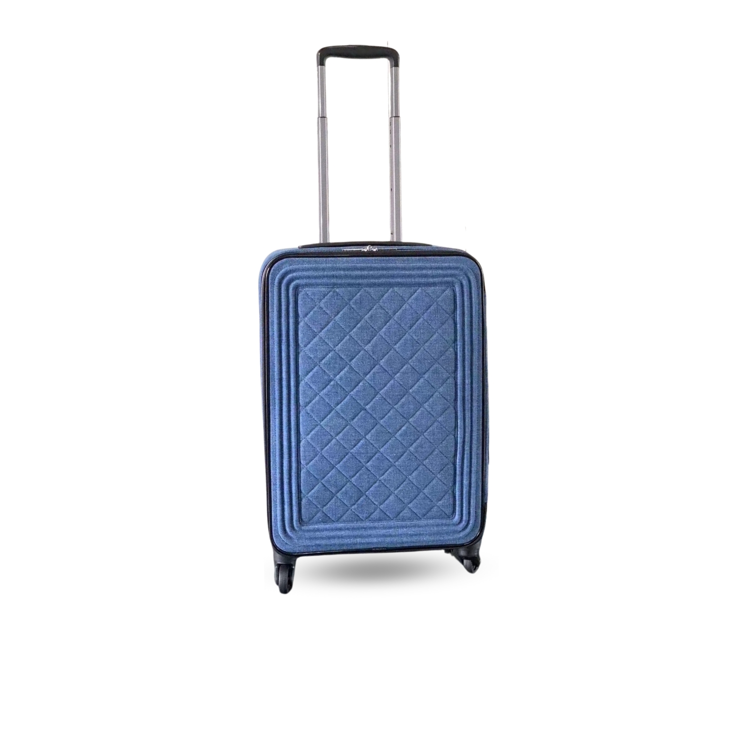 Ch**el Classic Suitcase Blue 19.7in/50cm