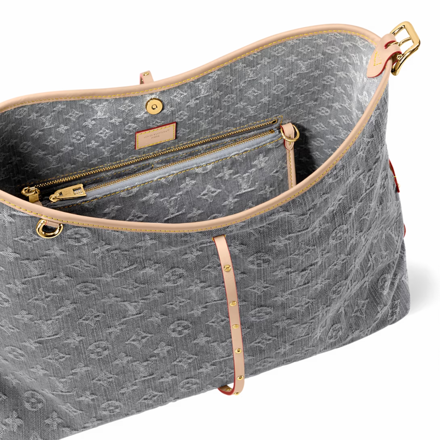 L0vis Vvtt0n CarryAll MM Washed Gray For Women 15.4in/39cm M13289