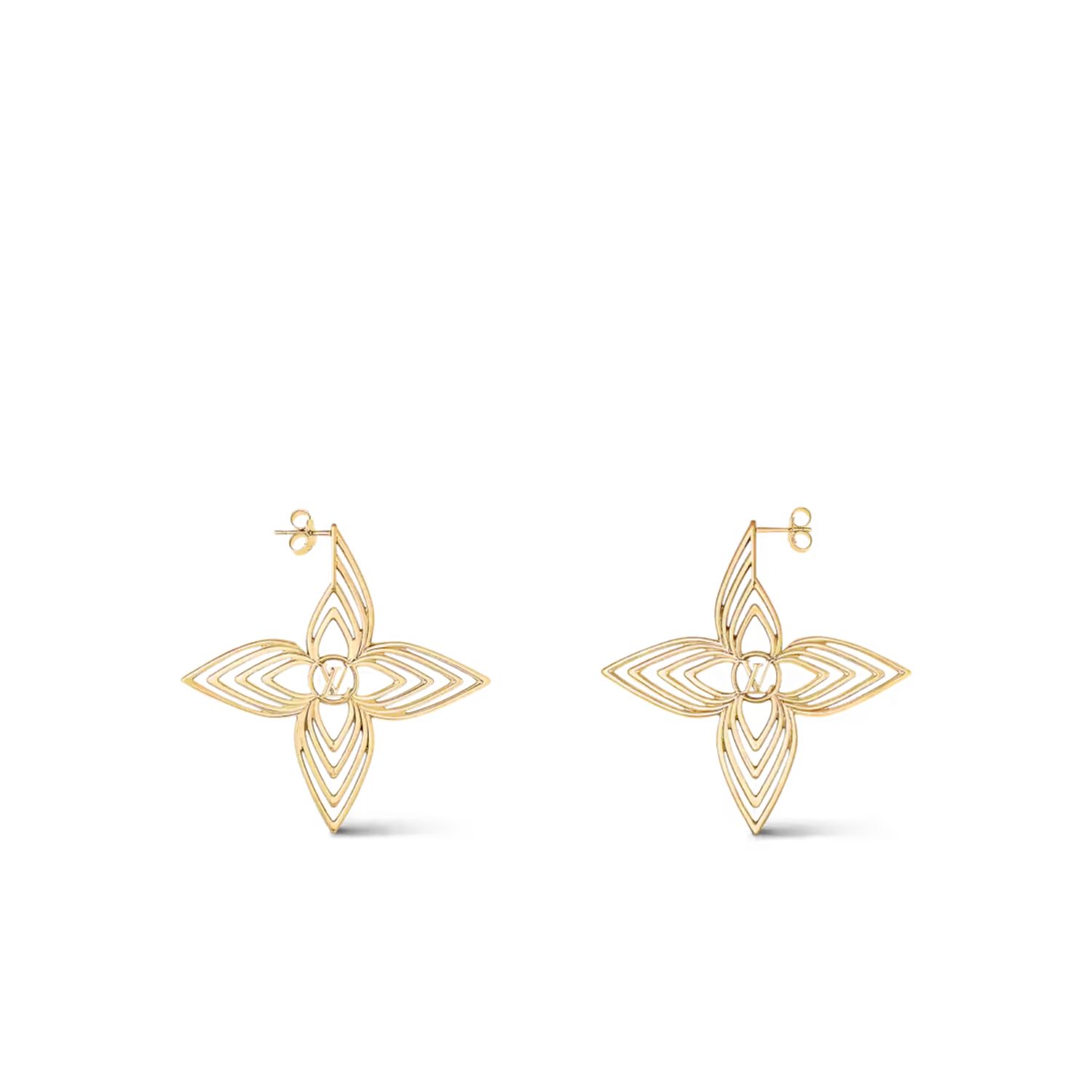 L0vis Vvtt0n Breeze Earrings Gold-Toned For Women – M02659