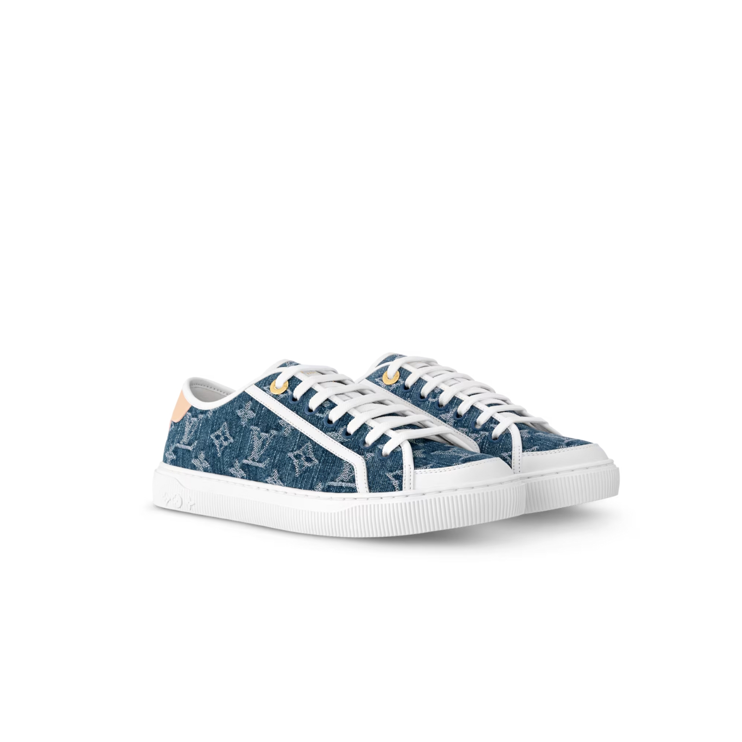 L0vis Vvtt0n LV Lagoon Sneaker Blue For Women 1AGYG4