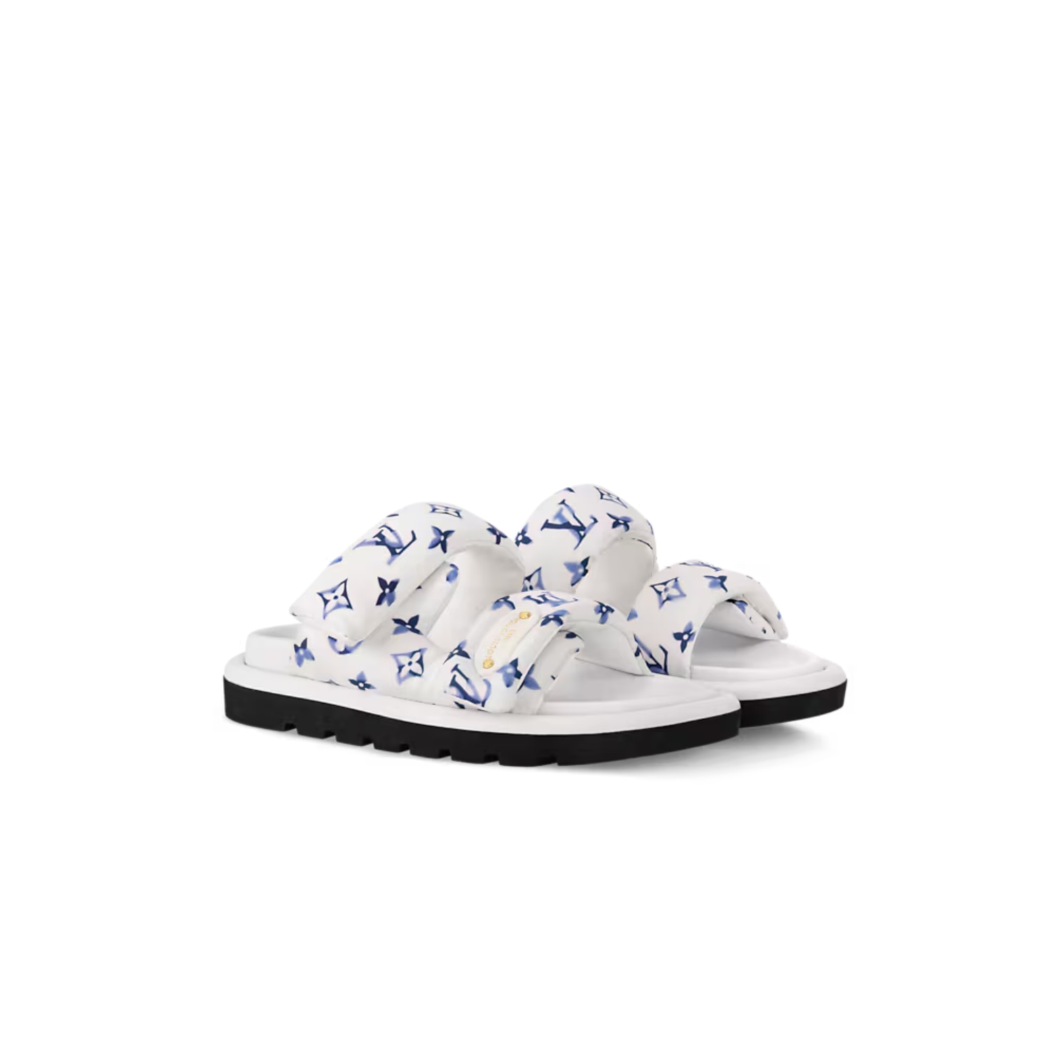 L0vis Vvtt0n Pool Pillow Comfort Mule Blue For Women 1AHMKL