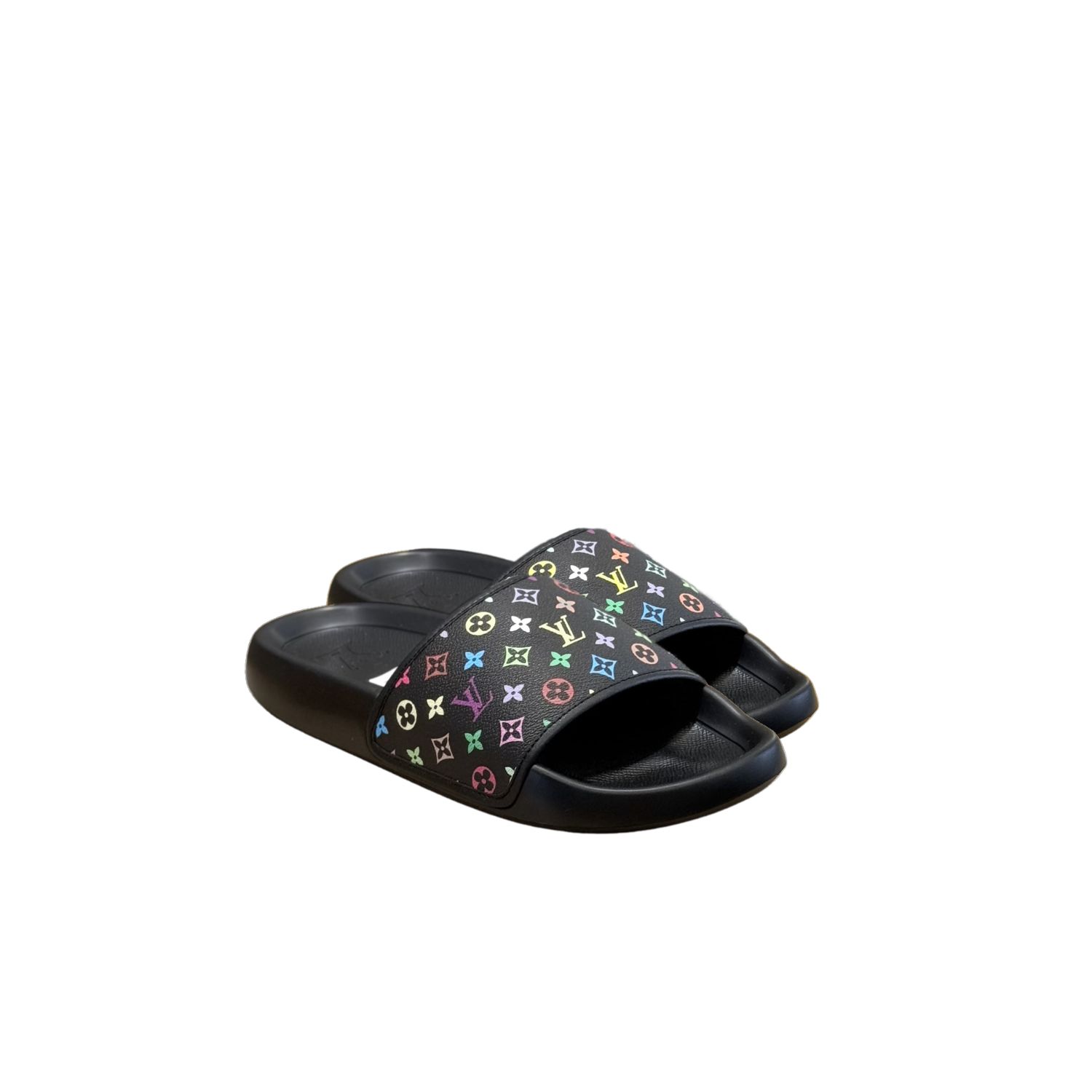 L0vis Vvtt0n Waterfront Mule Monogram Black For Men