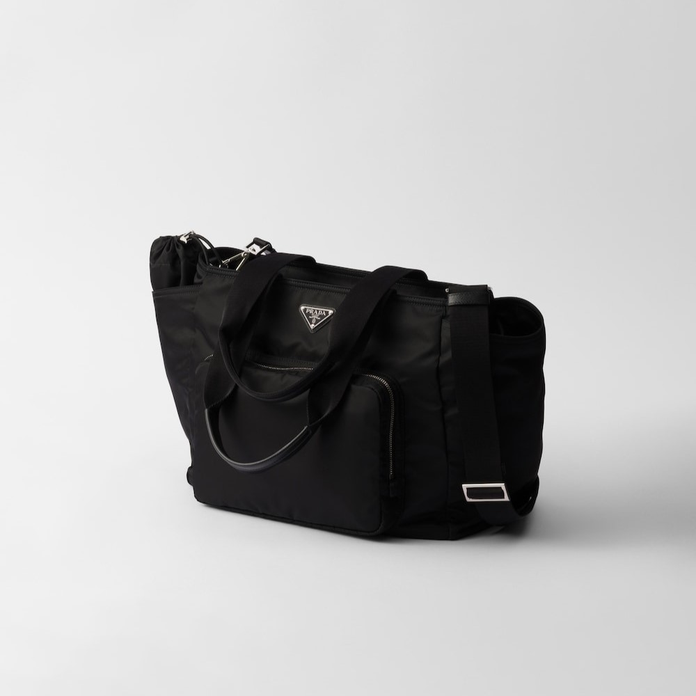 Pra*a Re-Nylon Baby Bag For Women 14.2in/36cm 1BG102_RV44_F0002_V_OOO