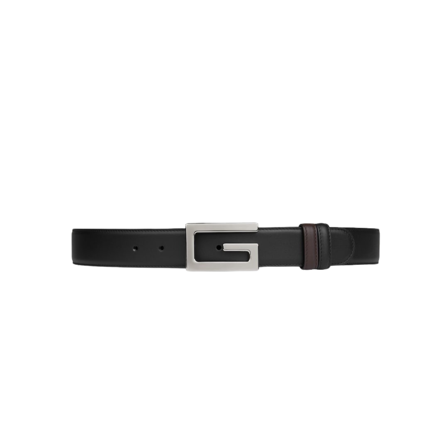 Gvc*1 Reversible Belt 36mm With Square G Buckle Black For Men 626974 AP0BN 1062