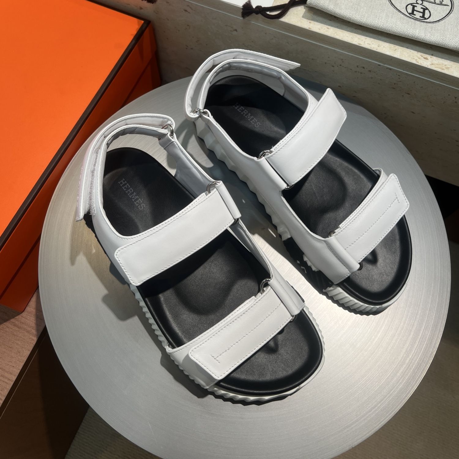 H**me5 Junior Sandal Blanc For Men – H251988ZH90390