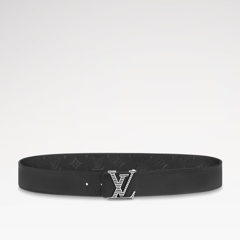 L0vis Vvtt0n LV Shadow 40mm Reversible Belt Black For Men M0717U