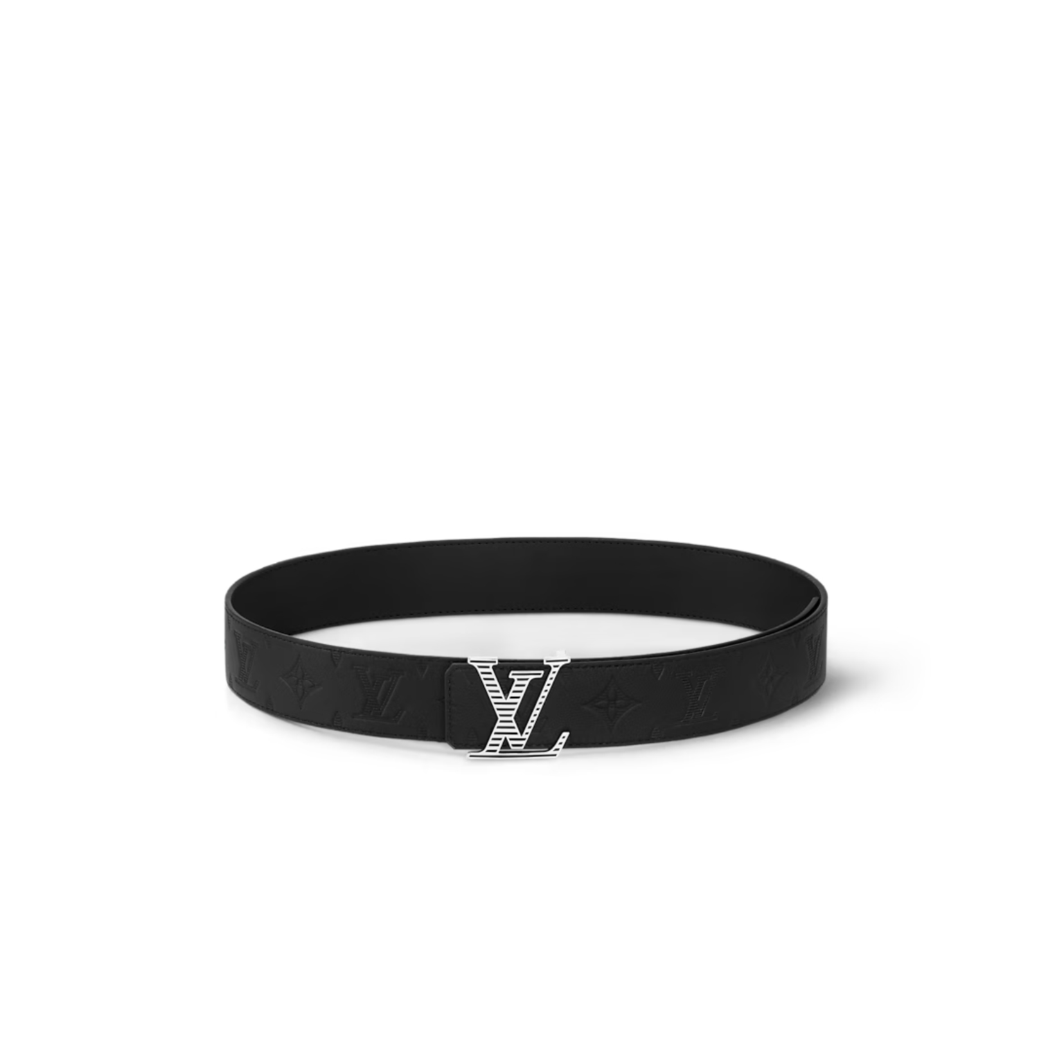 L0vis Vvtt0n LV Shadow 40mm Reversible Belt Black For Men M0717U