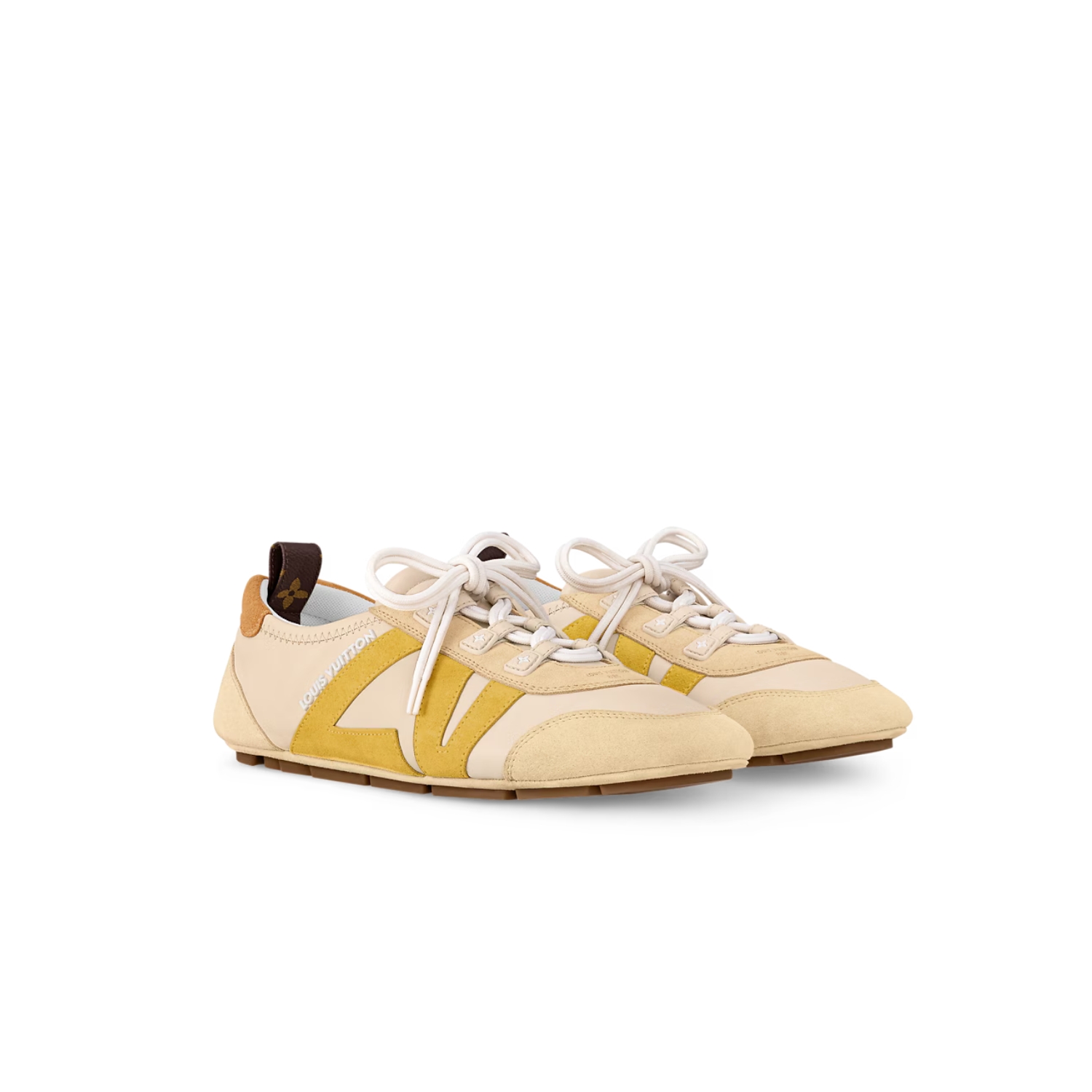 L0vis Vvtt0n LV Sneakerina Light Beige For Women 1AHNEM