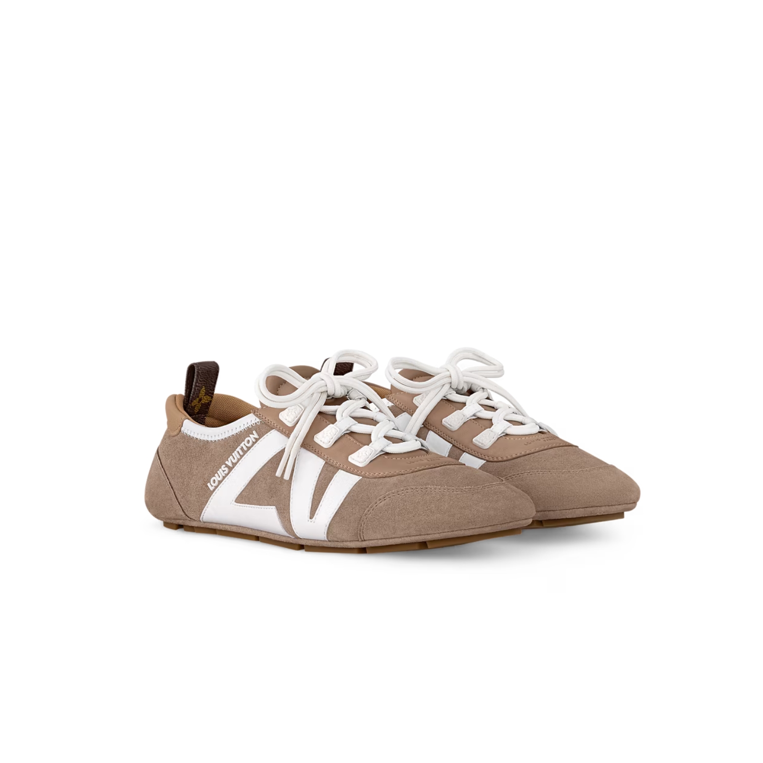 L0vis Vvtt0n LV Sneakerina Hazelnut Brown For Women 1AHNFA