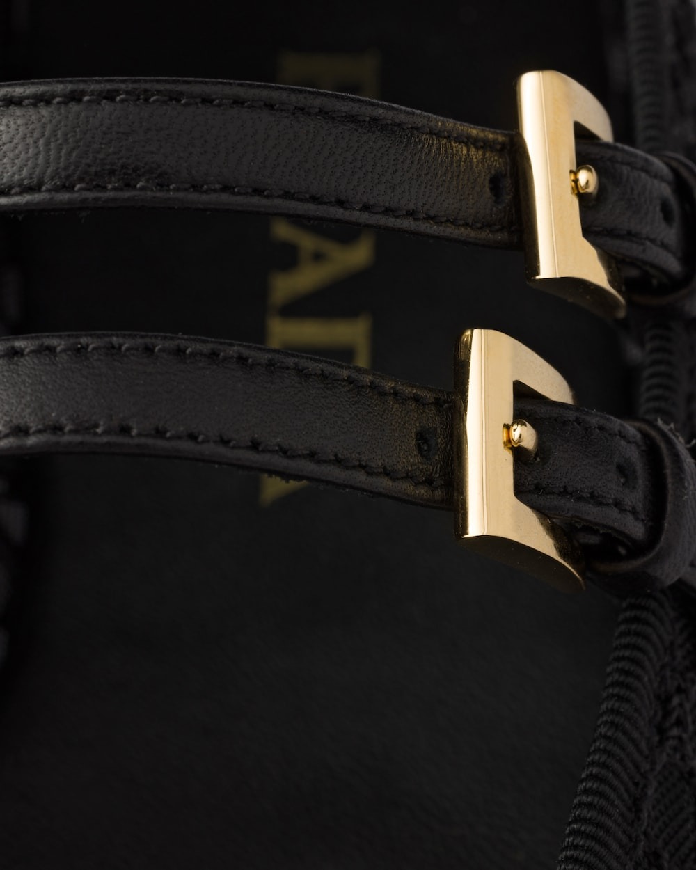 Pra*a Mesh Fabric Ballerinas Black For Women 1F915N_099_F0002_F_005