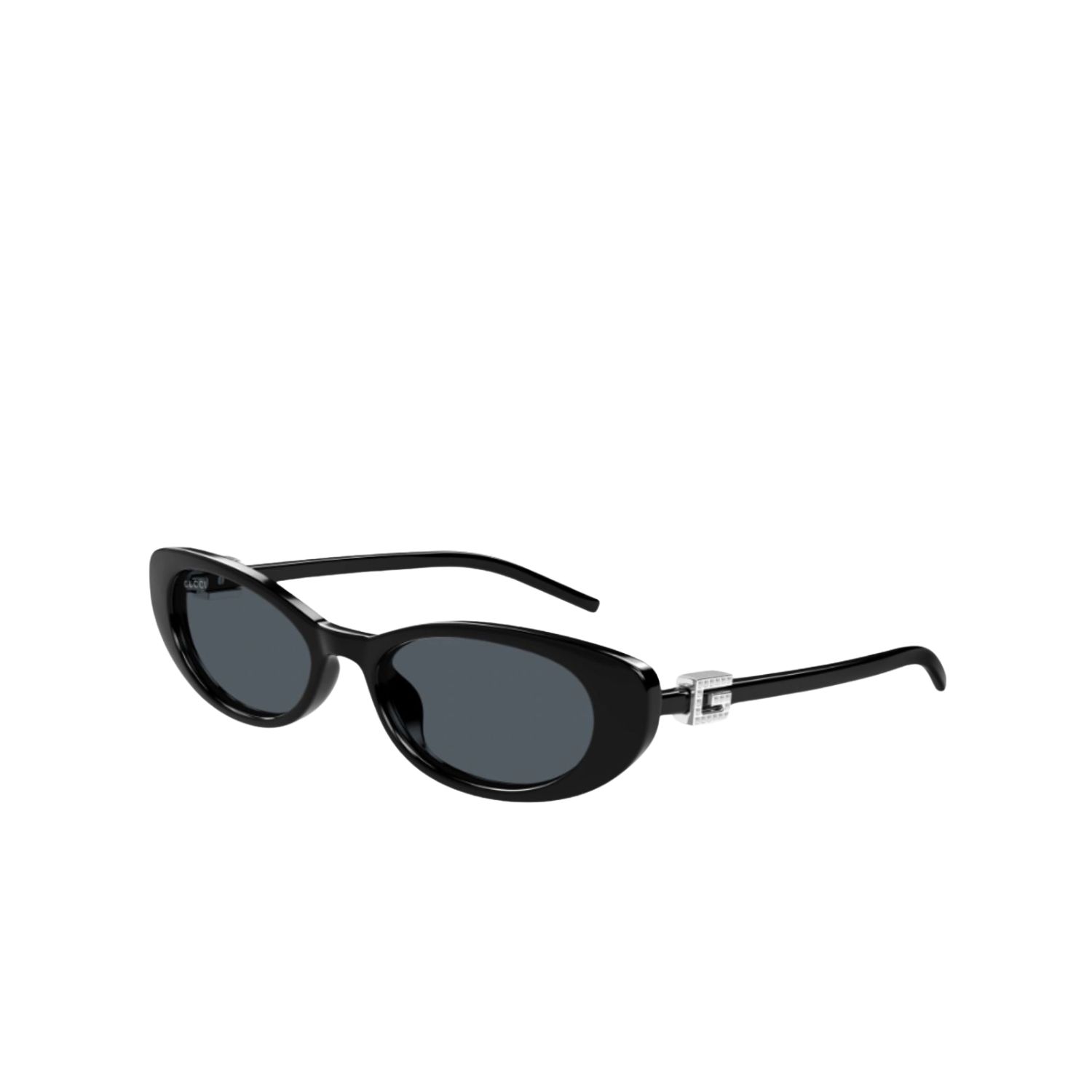Gvc*1 Cat Eyes Sunglasses Black With Interlocking GG Logo