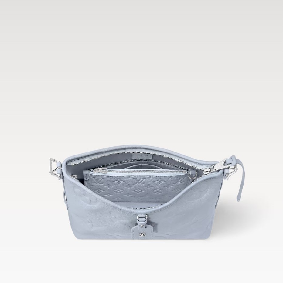 L0vis Vvtt0n CarryAll PM Blue Washed For Women 11.6in/29.5cm M46673