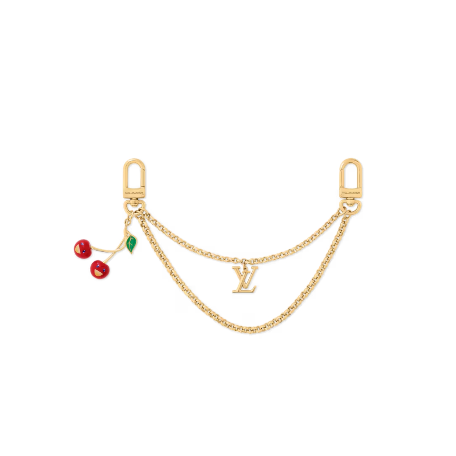 L0vis Vvtt0n LV x TM Cerise Bag Chain Gold-Toned For Women M02598