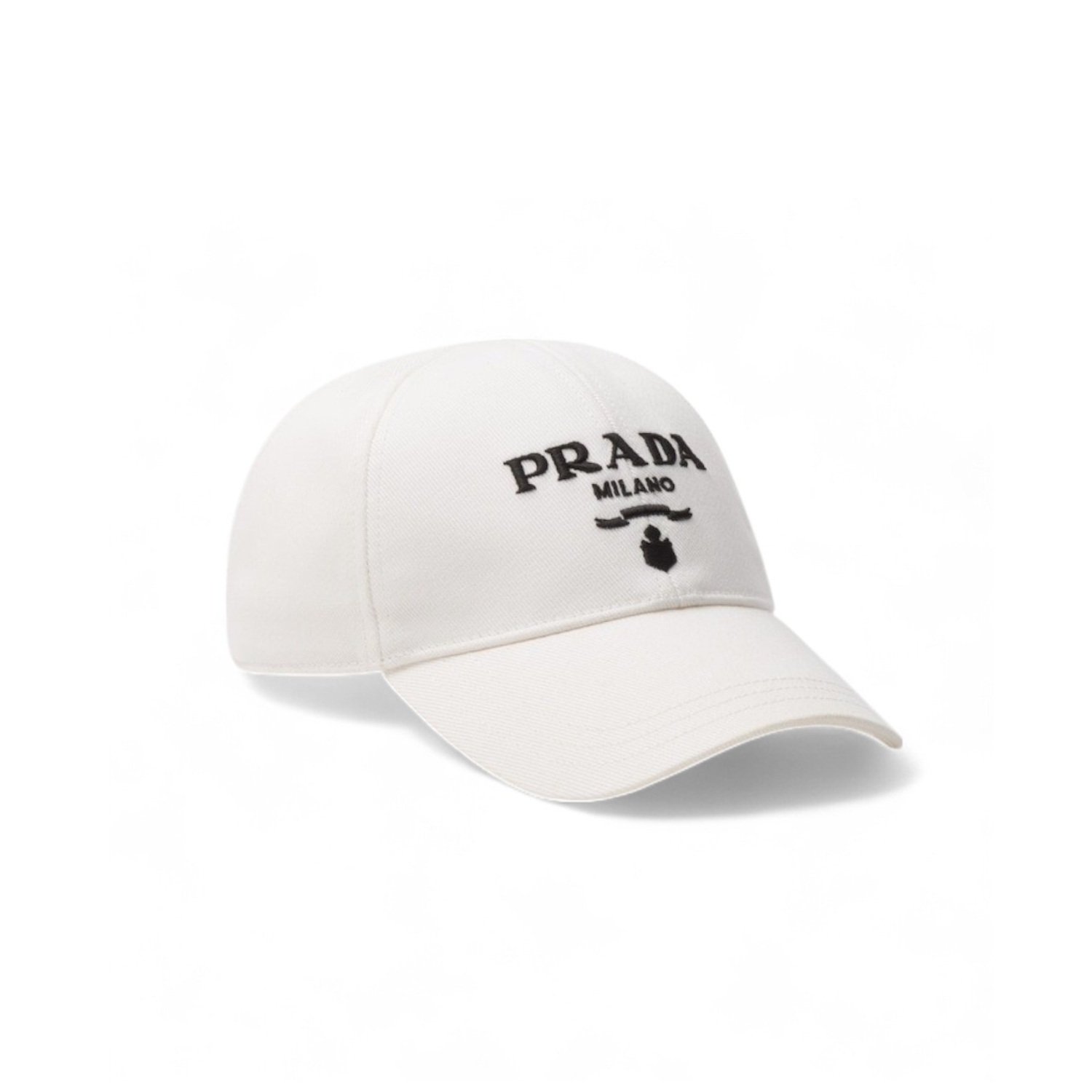 Pra*a Drill Baseball Cap White For Men 1HC274_2CXL_F0009