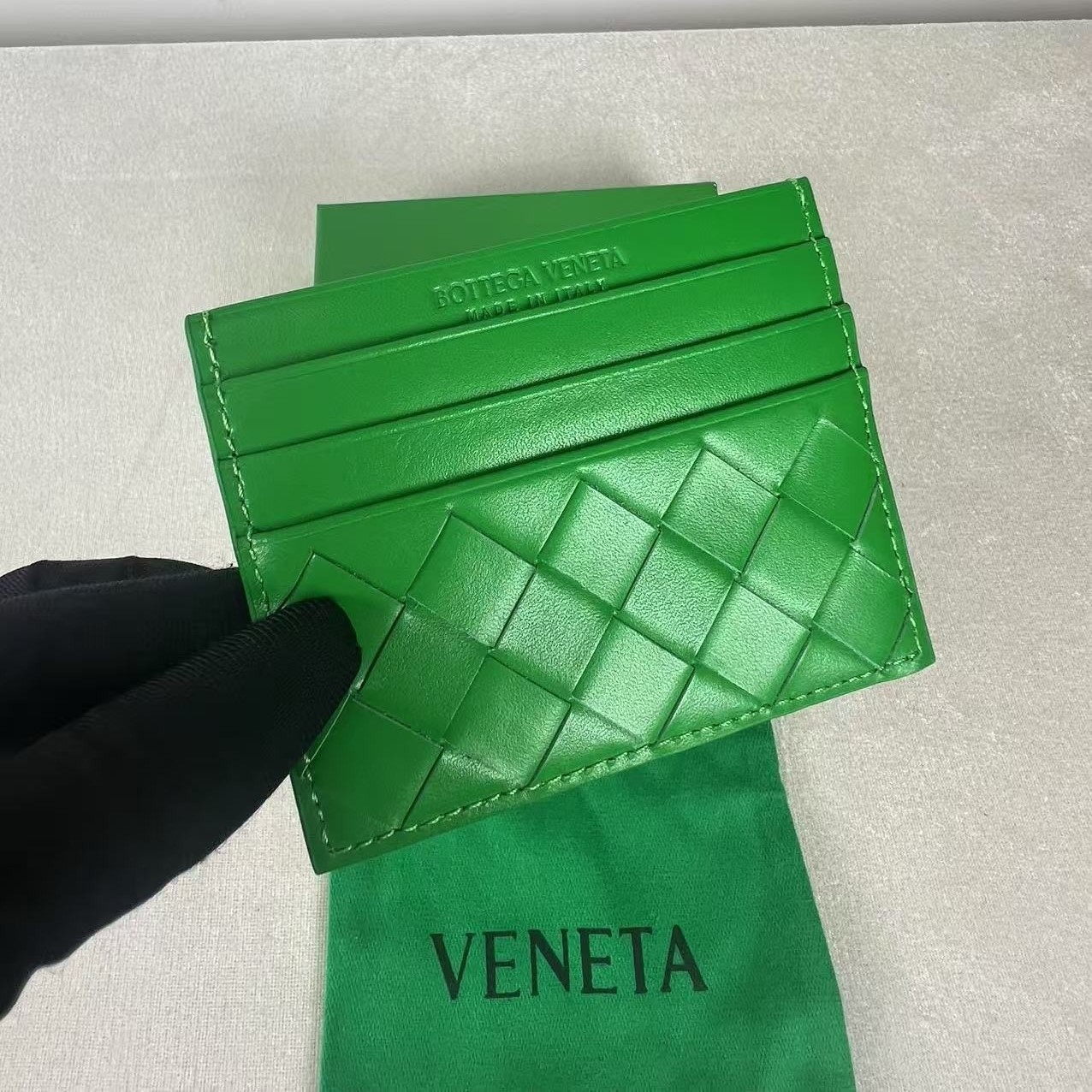 B0tt*ga Ven*ta Credit Card Case Parakeet For Women 10.5cm/4.1in 635042VCPP33722